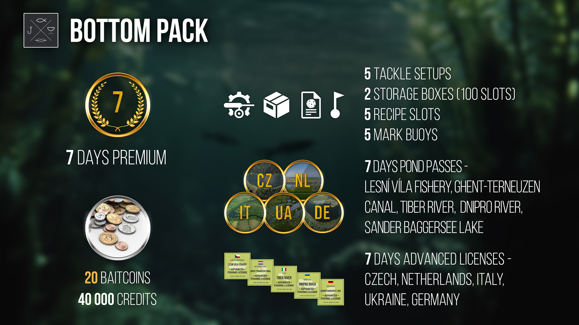 Fishing Planet: Bottom Pack