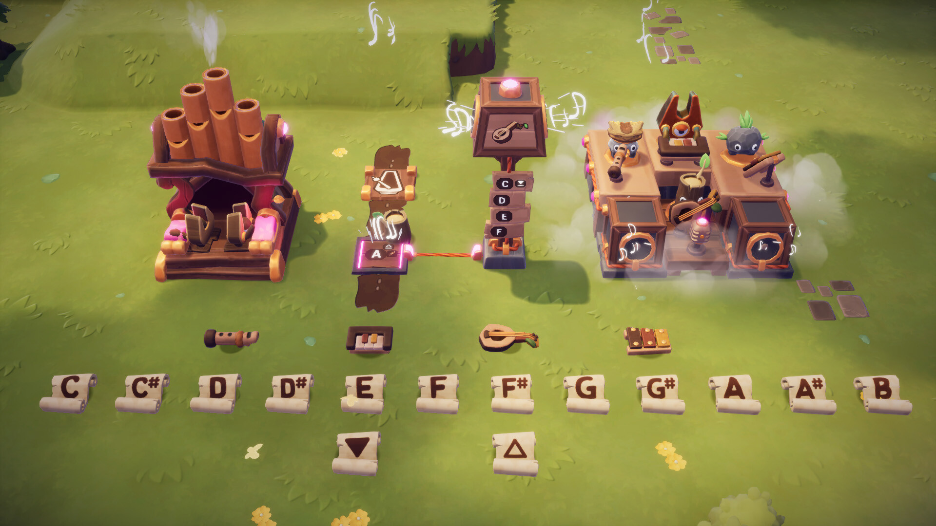 Oddsparks: An Automation Adventure – Making Music