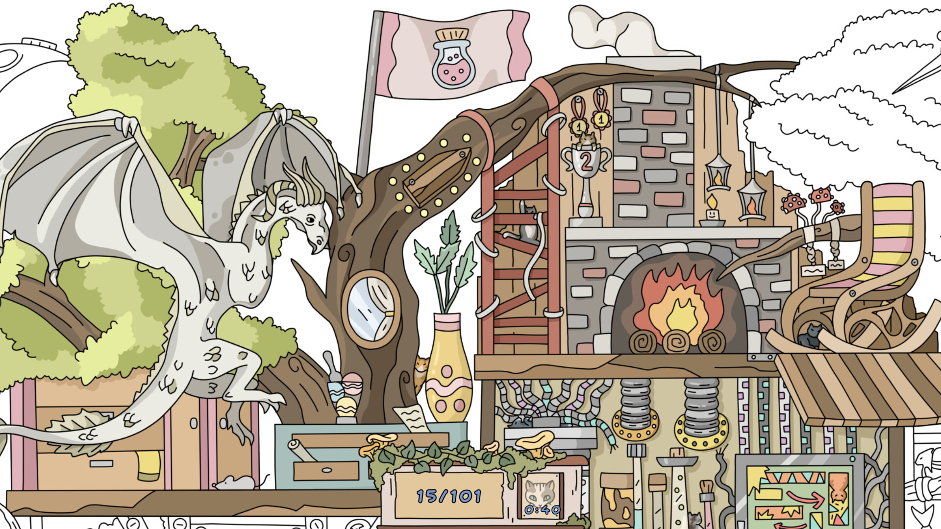 Hidden Cats 5: Magic Tree