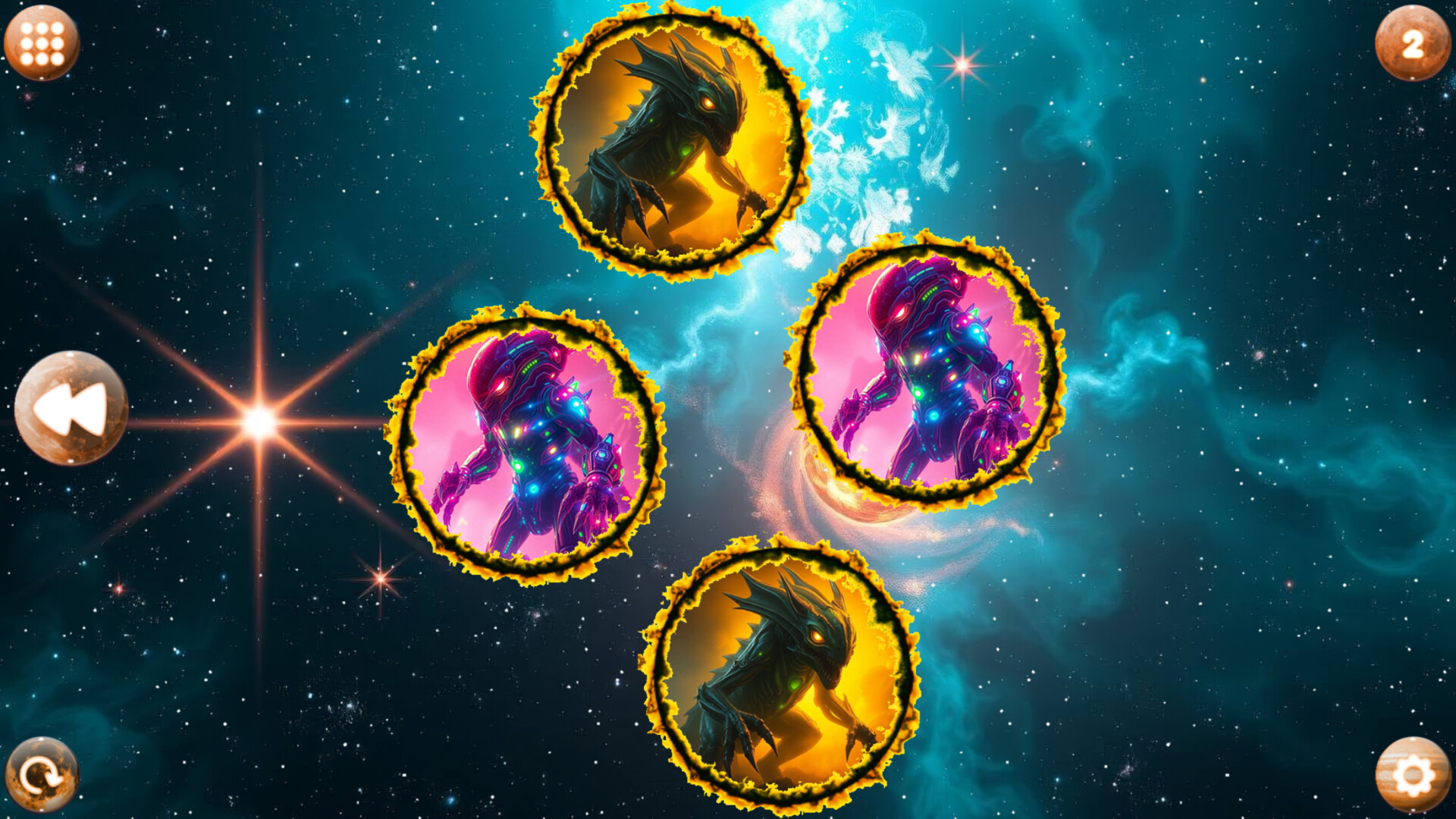 Space Memory: Monsters