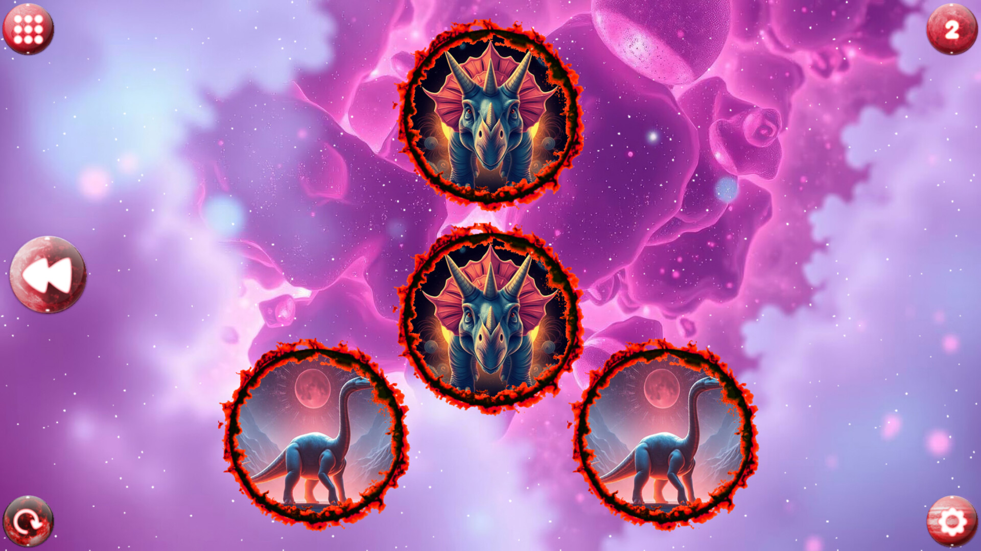 Space Memory: Dinosaurs