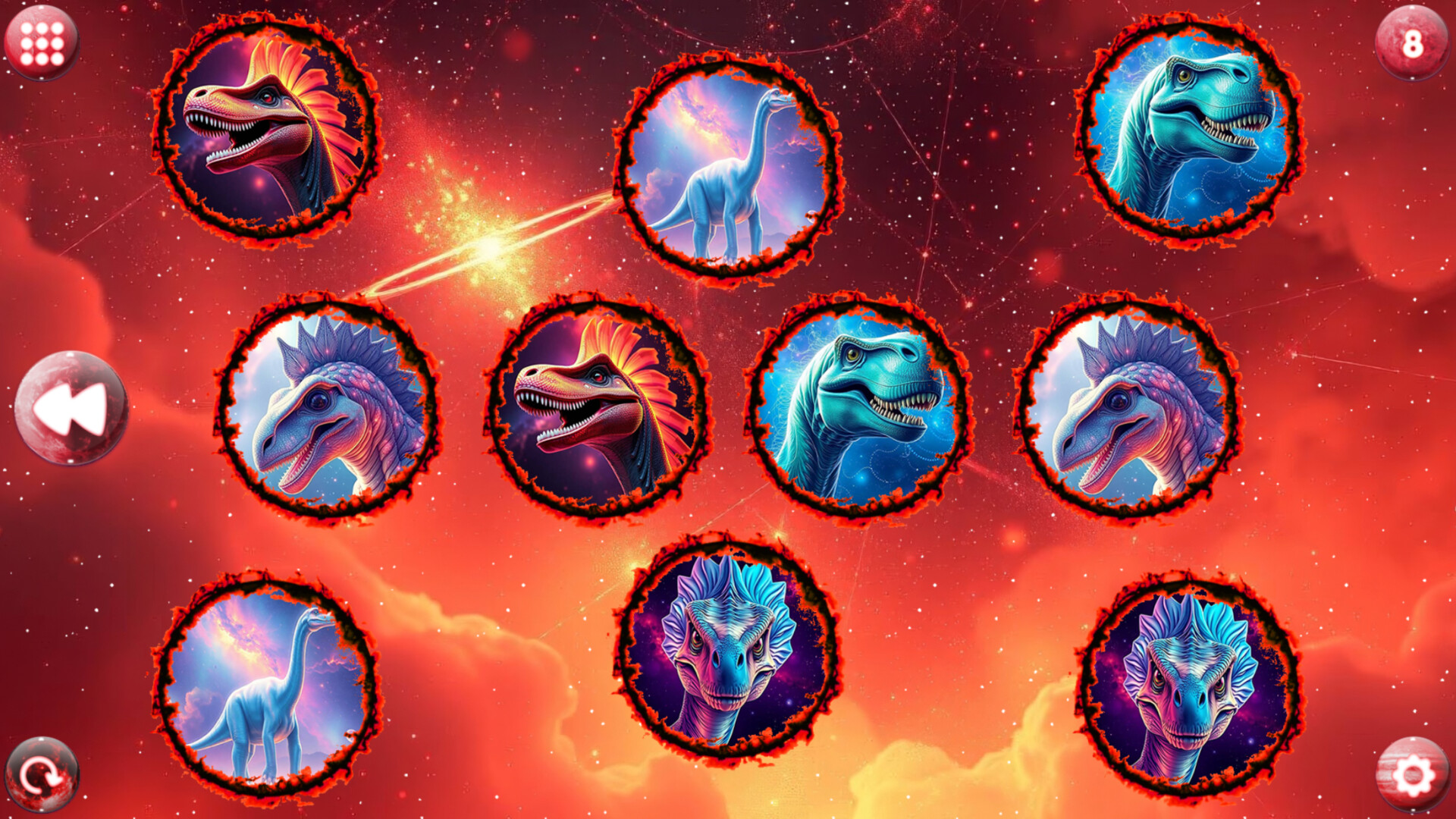 Space Memory: Dinosaurs