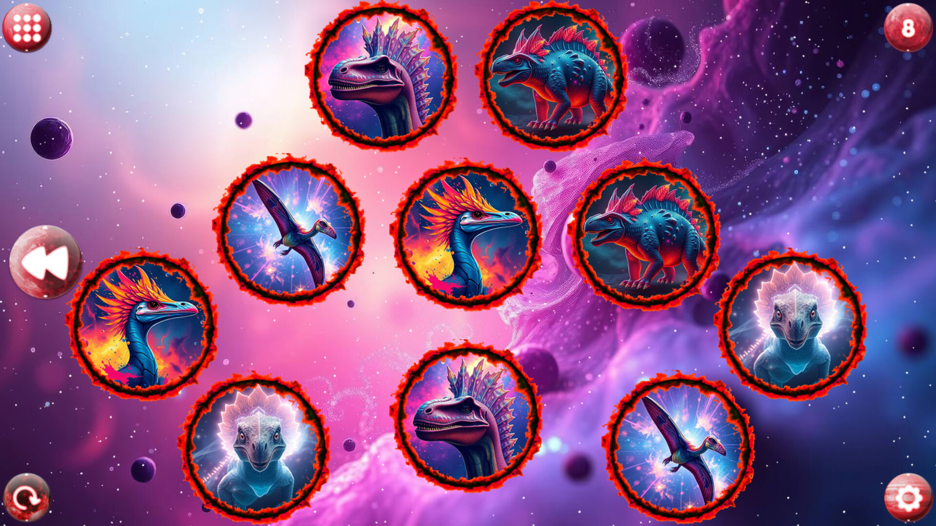 Space Memory: Dinosaurs
