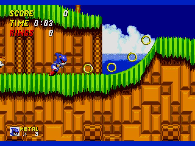 Metal Sonic in Sonic the Hedgehog 2