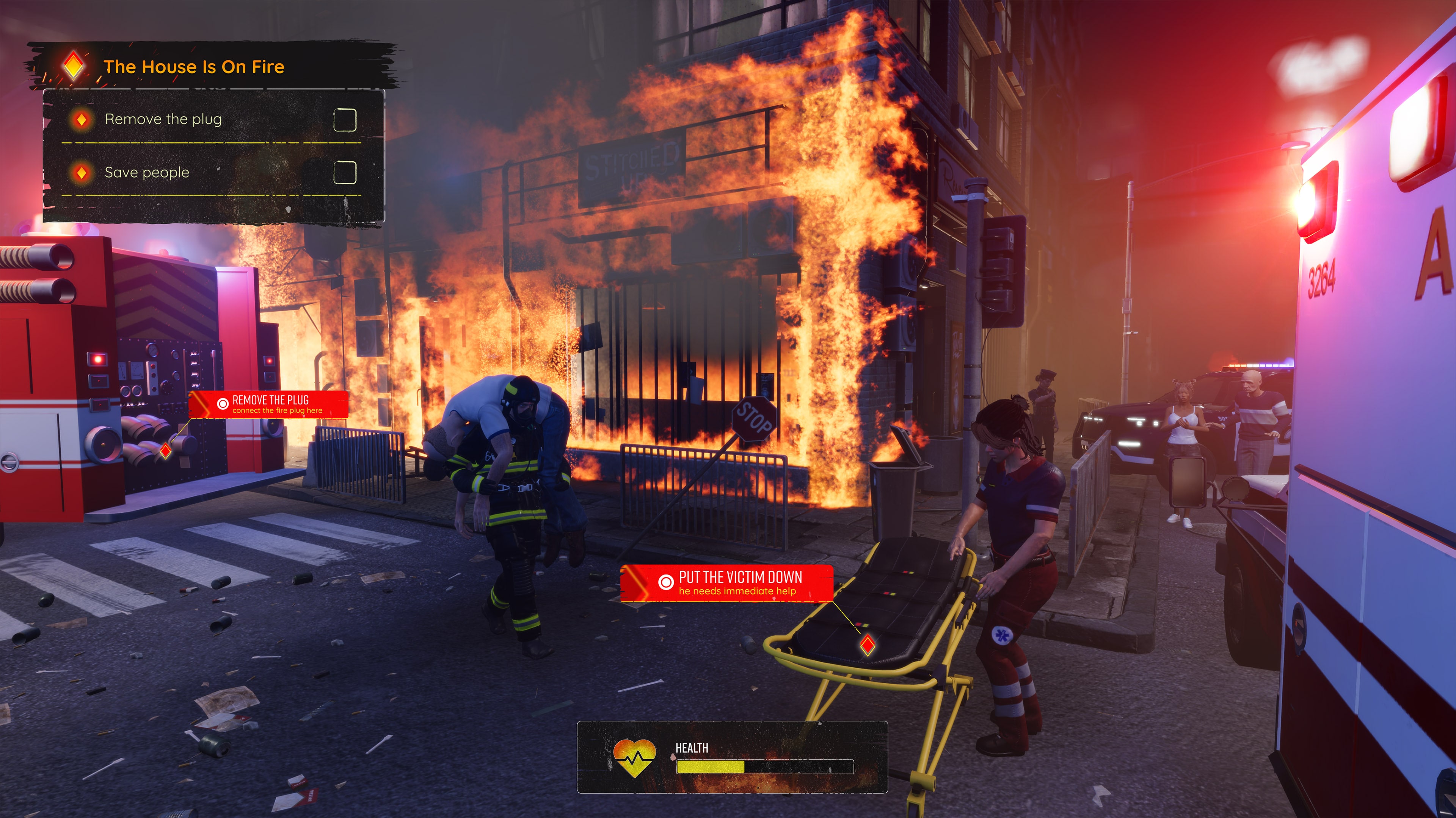 Firefighting Rescue Simulator