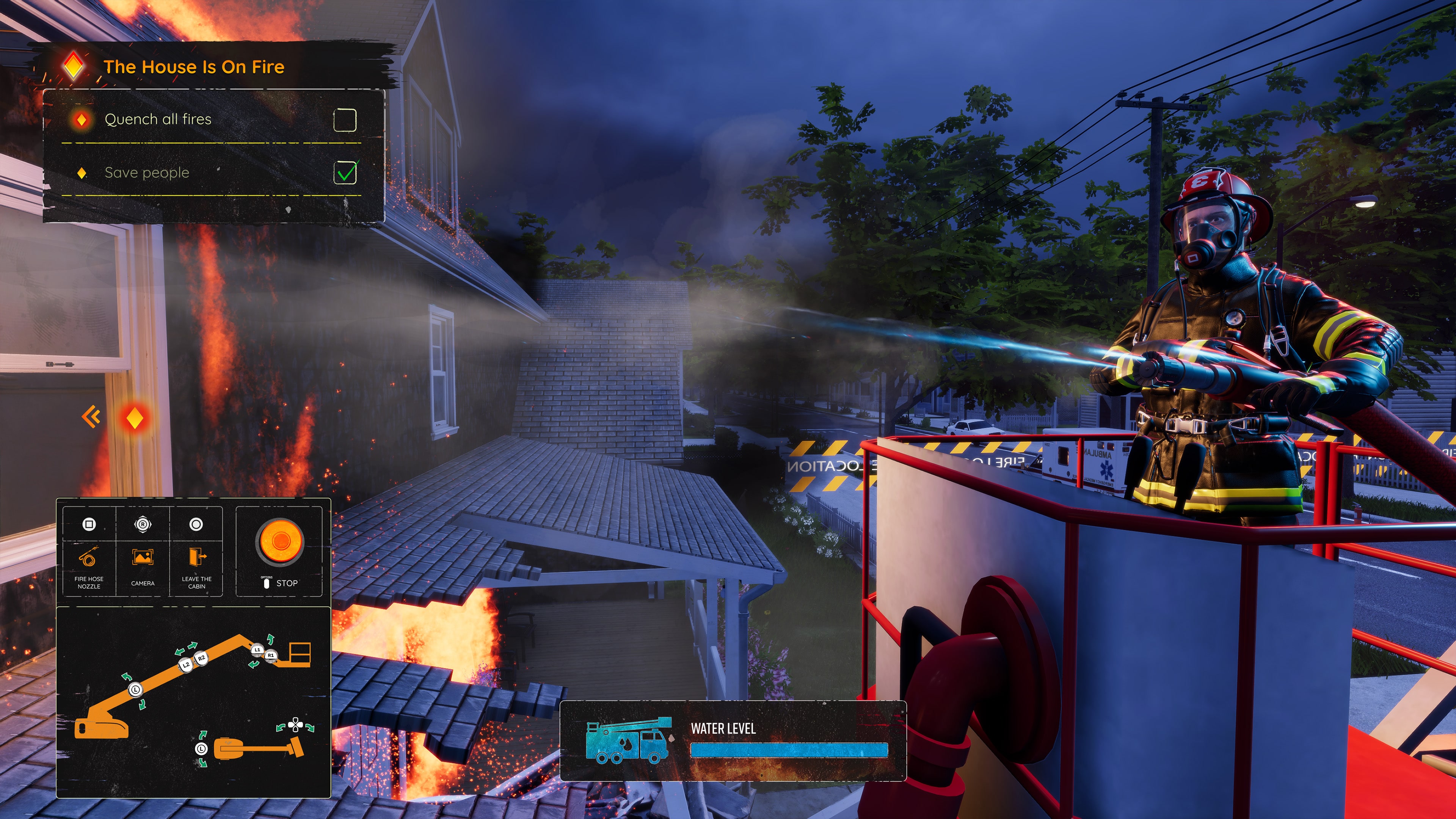 Firefighting Rescue Simulator