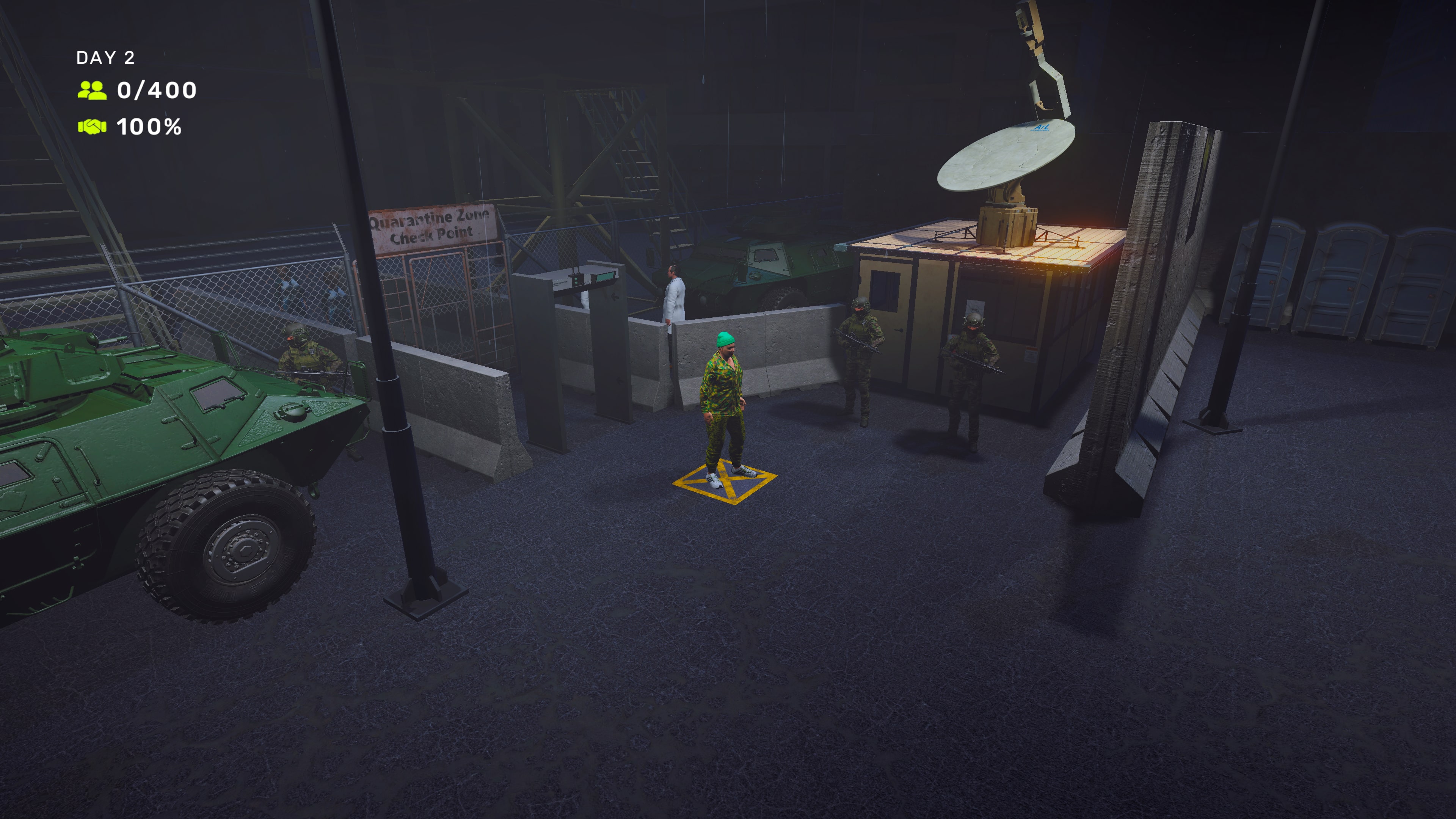 Quarantine Lockdown Simulator: Zombie Border