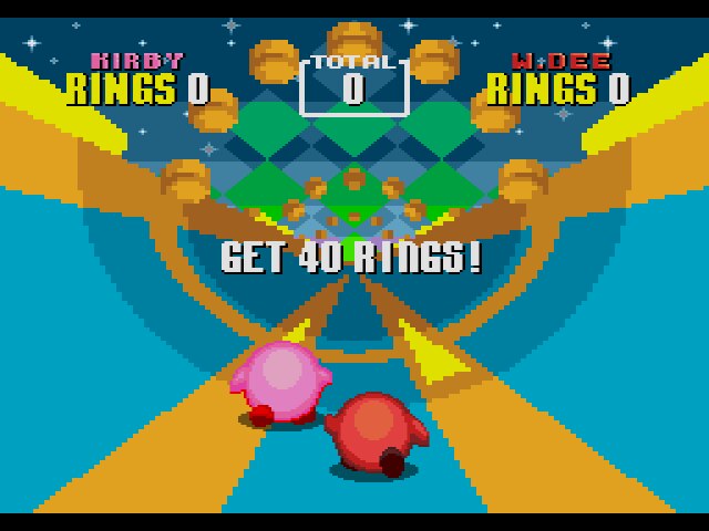 Kirby in Sonic the Hedgehog 2