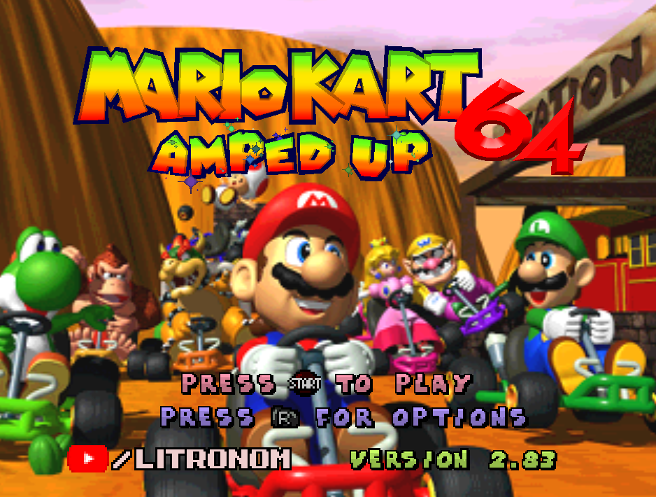 Mario Kart 64: Amped Up – Version 3