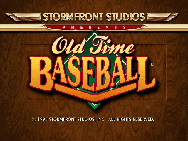 Old Time Baseball