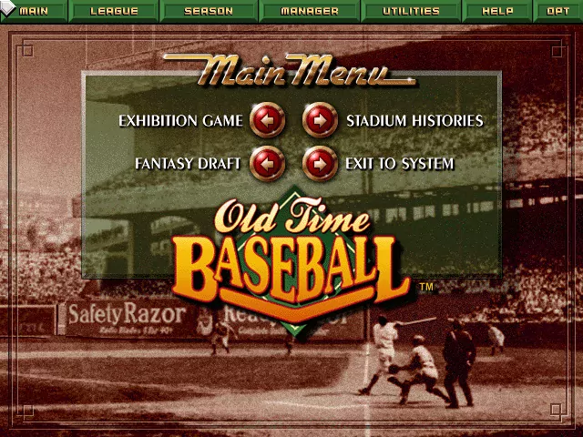 Old Time Baseball