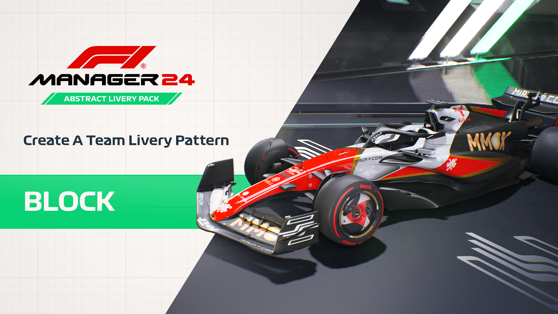 F1 Manager 2024: Abstract Livery Pack