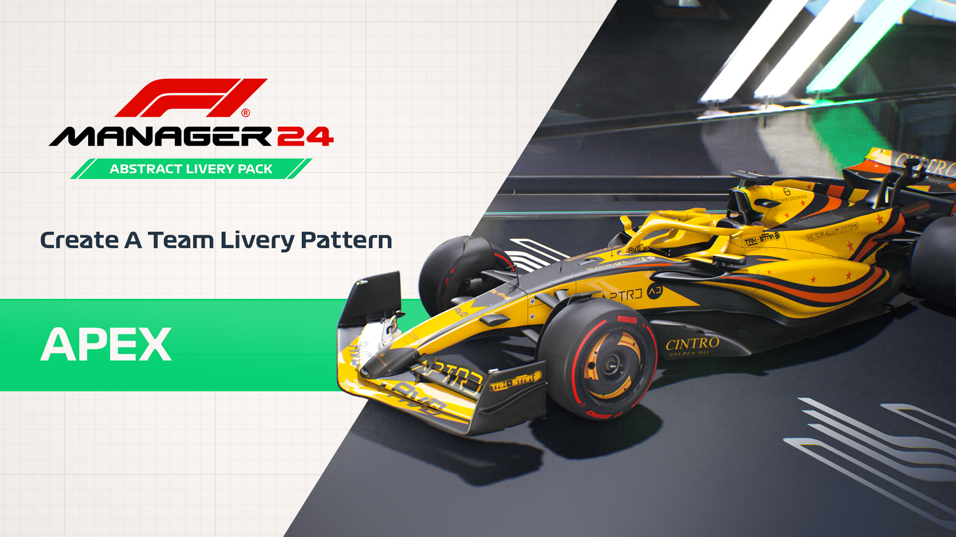 F1 Manager 2024: Abstract Livery Pack