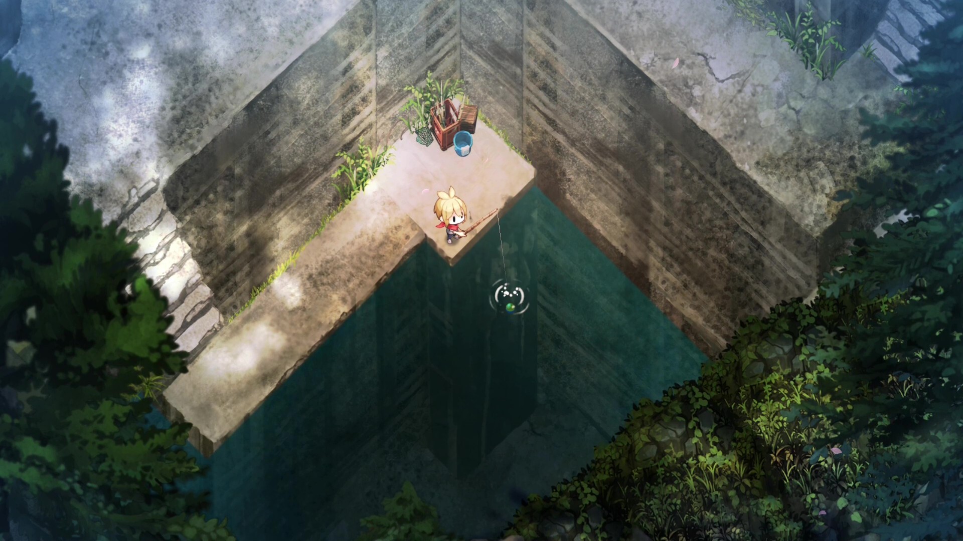 Village in the Shade