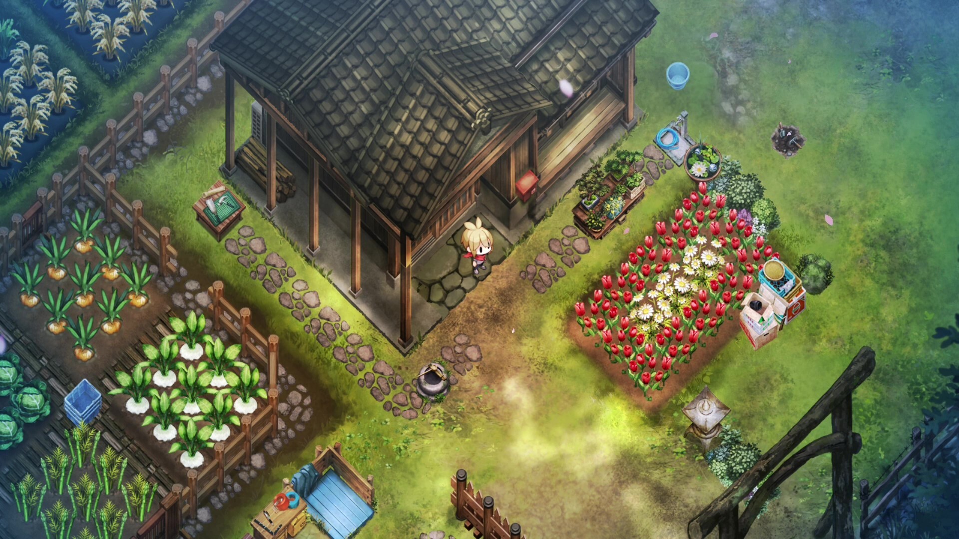 Village in the Shade