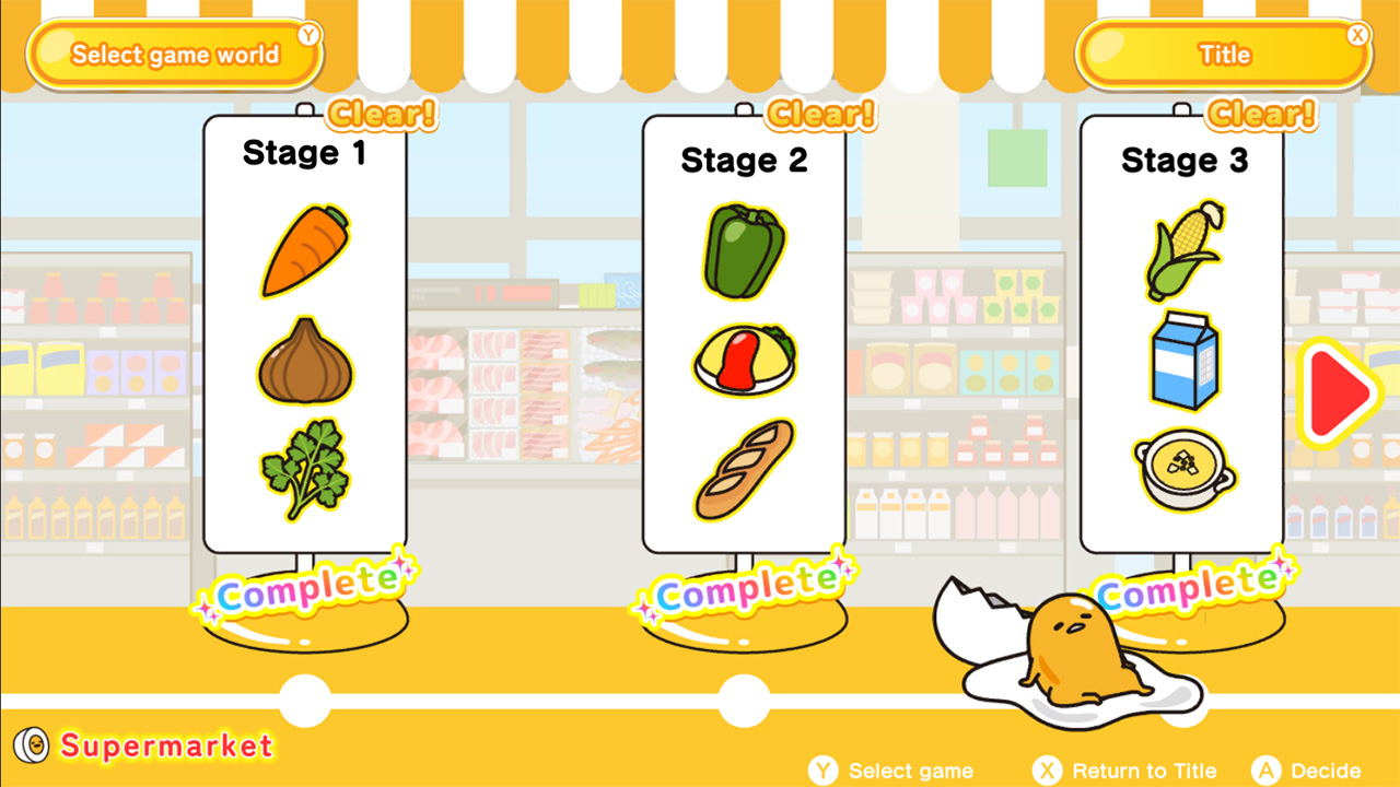 Gudetamarun: Running Gudetama! But Gudetama wants to be Gudegude