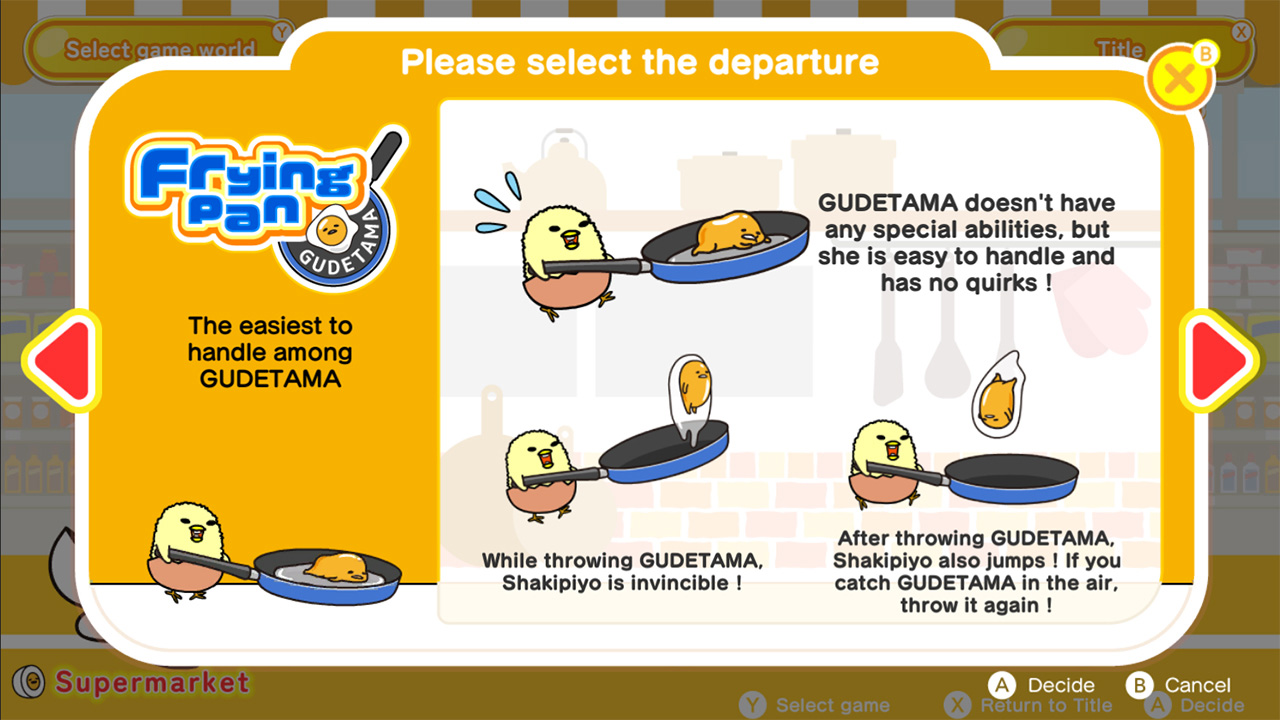 Gudetamarun: Running Gudetama! But Gudetama wants to be Gudegude