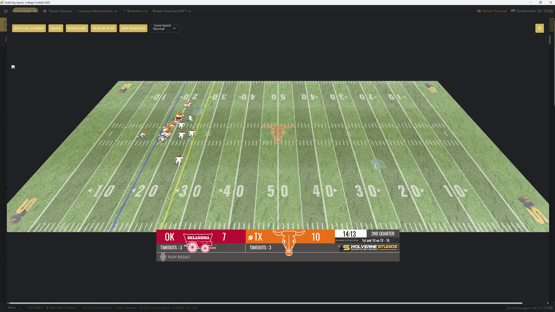 Draft Day Sports: College Football 2026