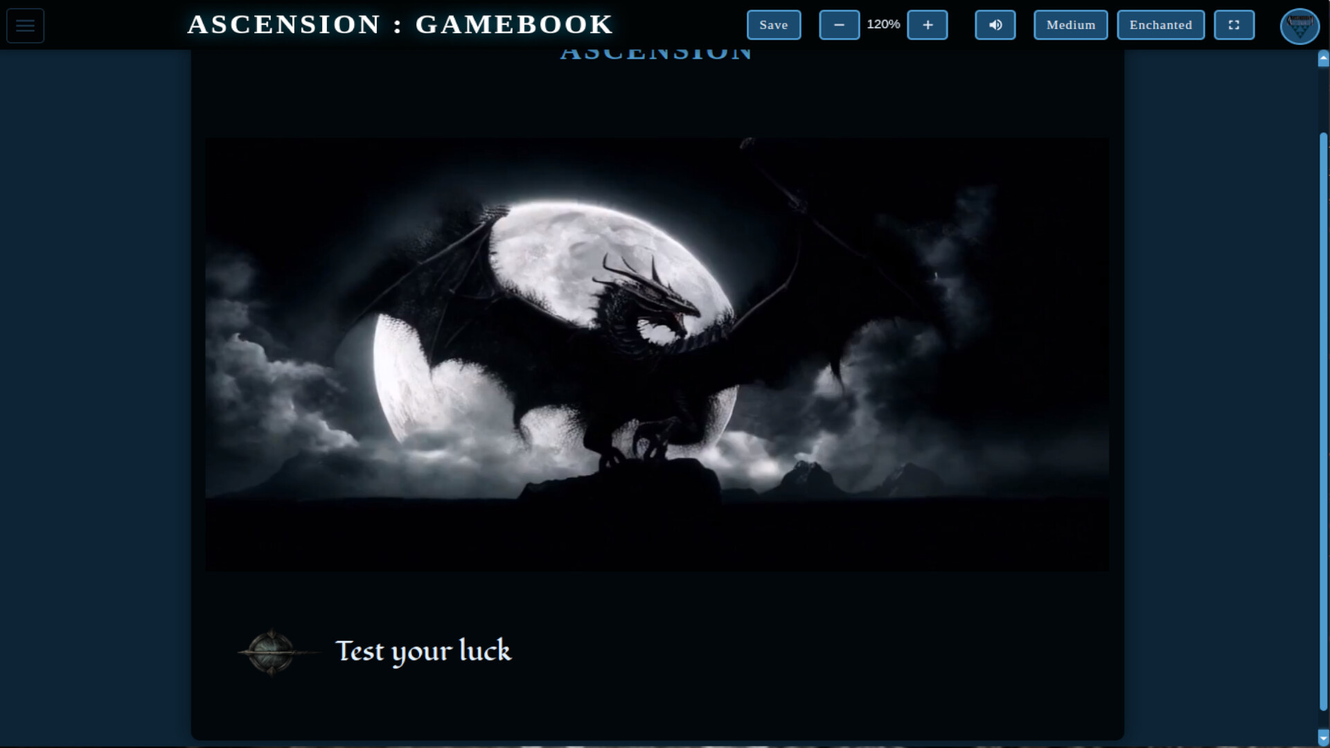 Ascension Gamebook
