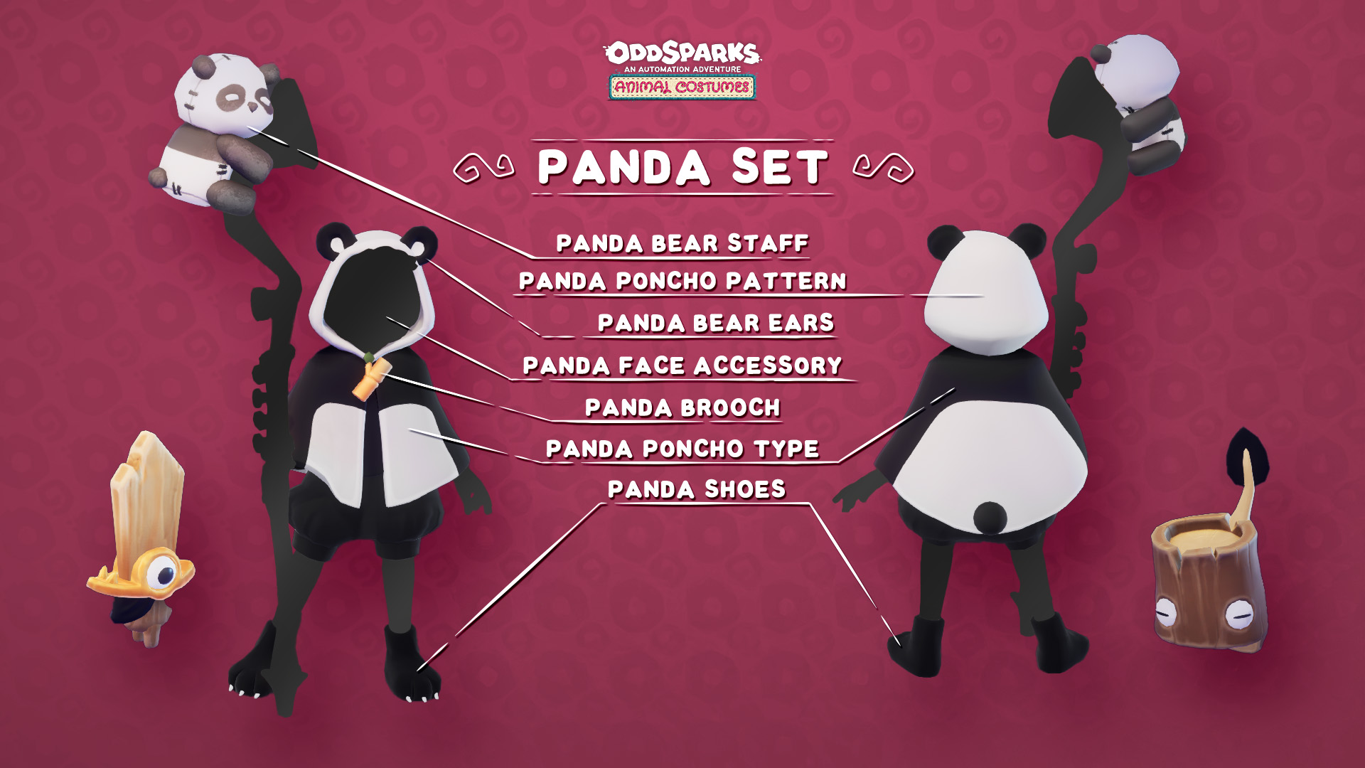 Oddsparks: An Automation Adventure – Animal Costumes Pack