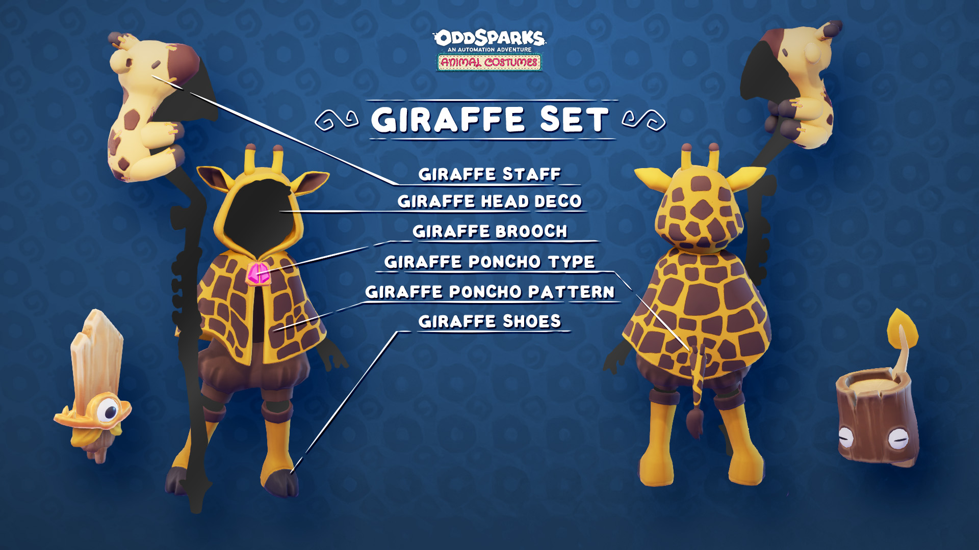 Oddsparks: An Automation Adventure – Animal Costumes Pack
