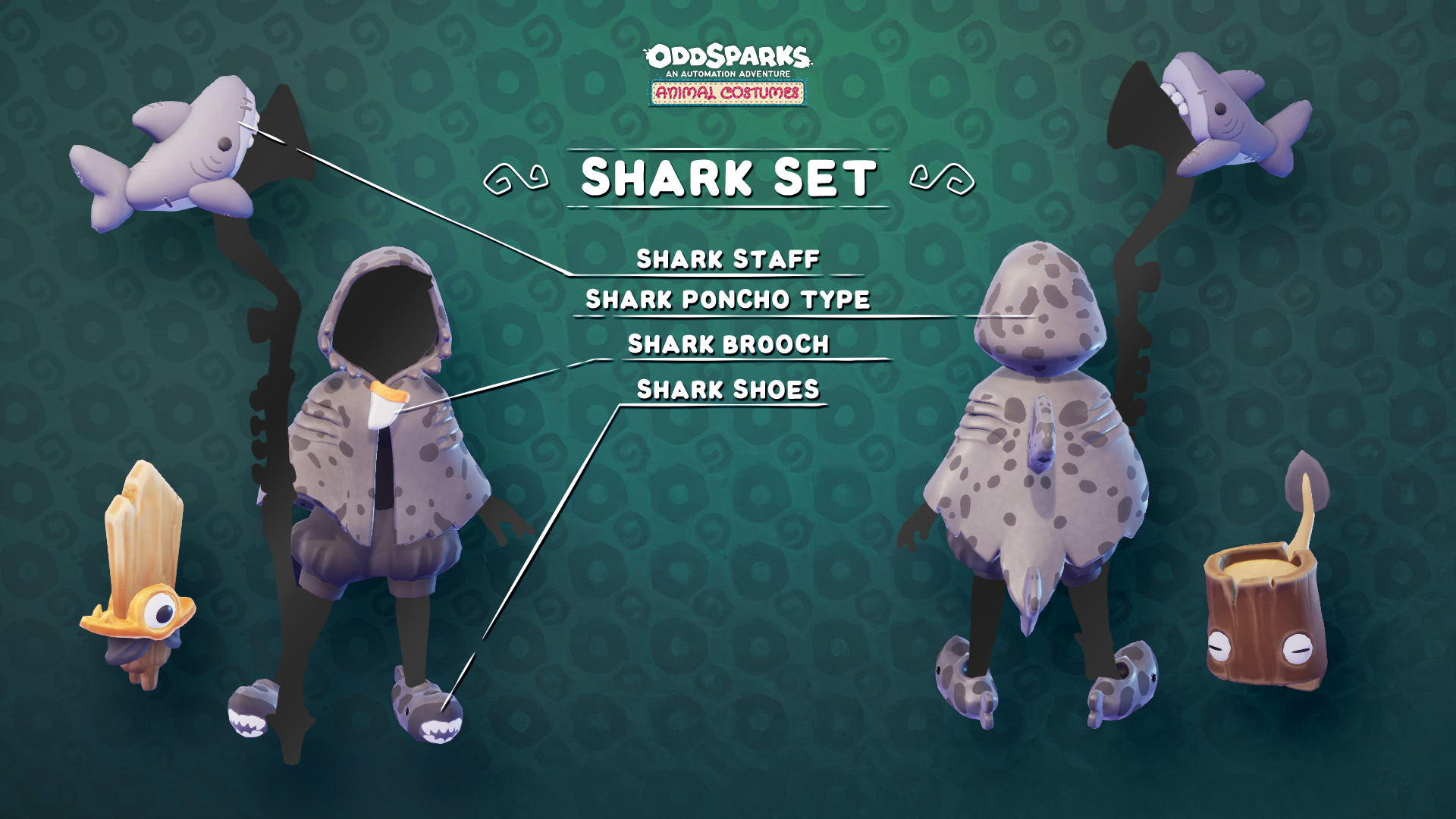 Oddsparks: An Automation Adventure – Animal Costumes Pack