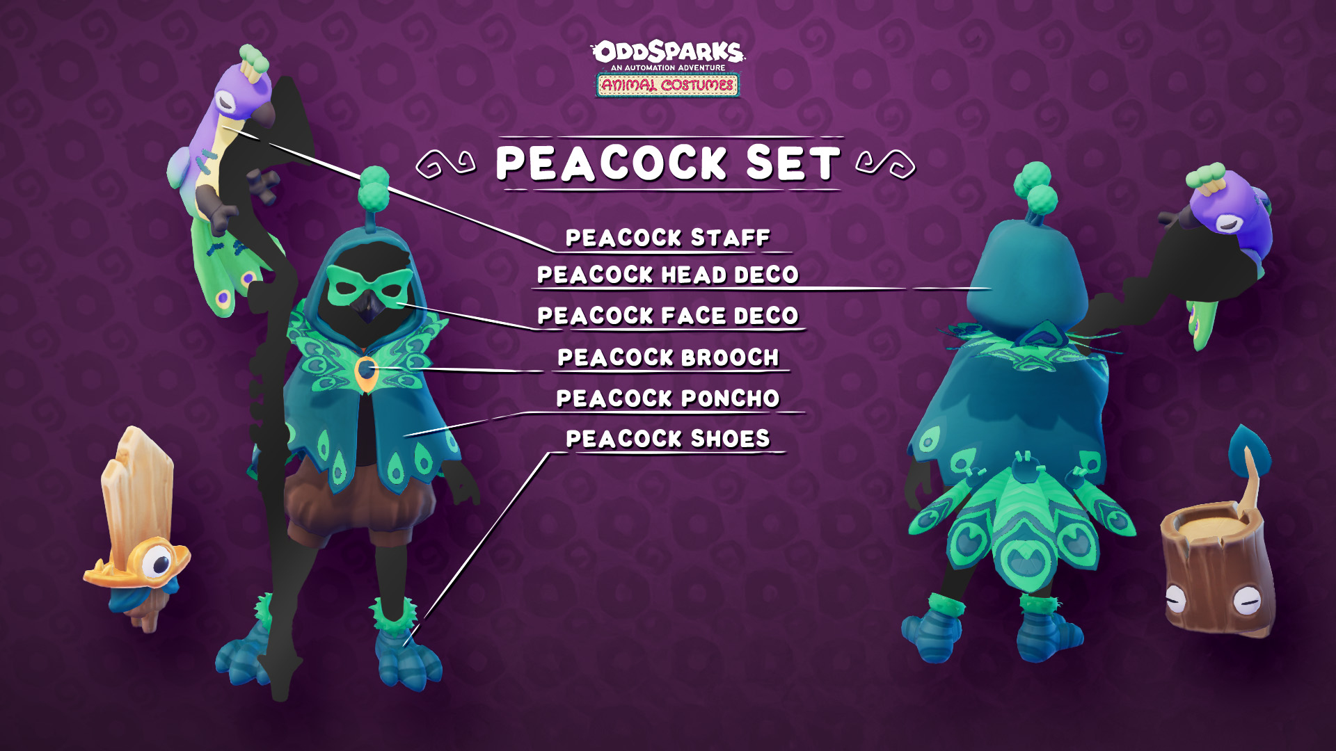 Oddsparks: An Automation Adventure – Animal Costumes Pack