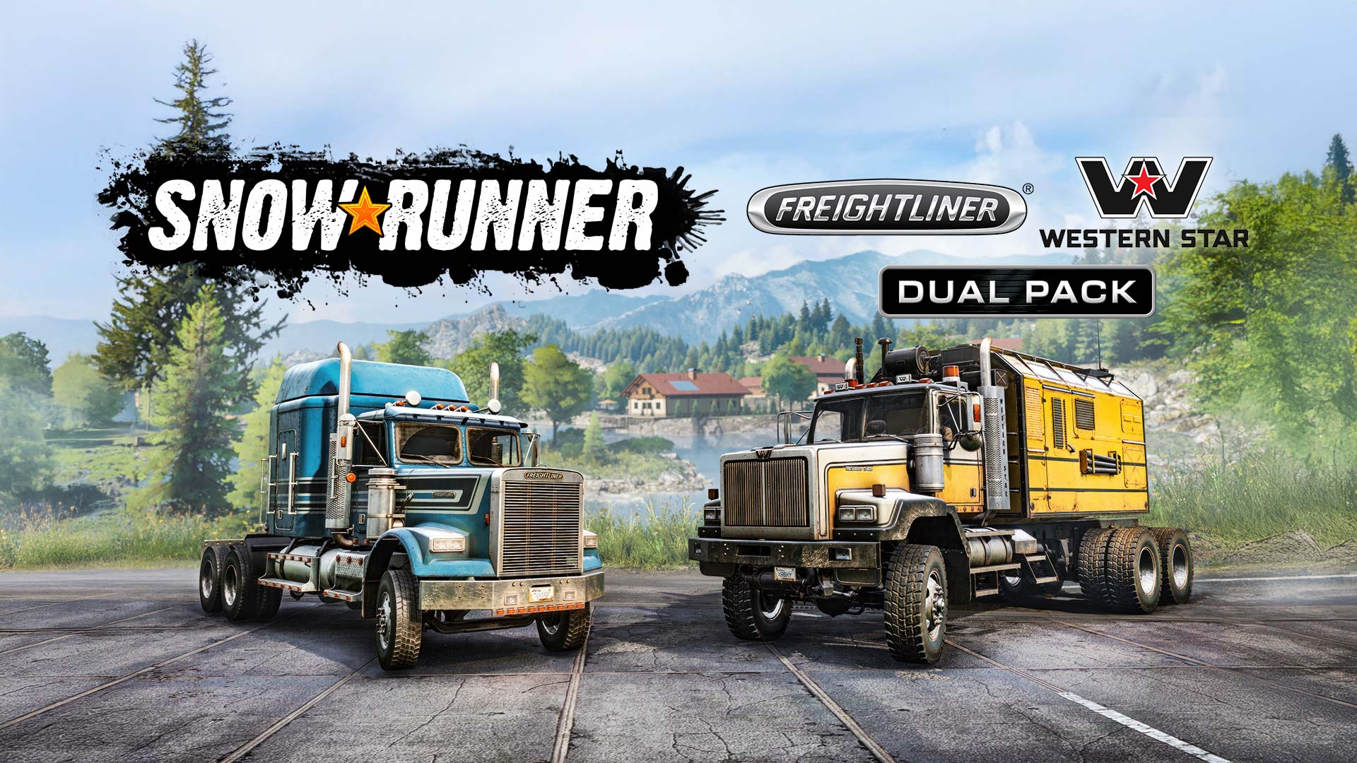 SnowRunner: Freightliner &amp; Western Star Dual Pack