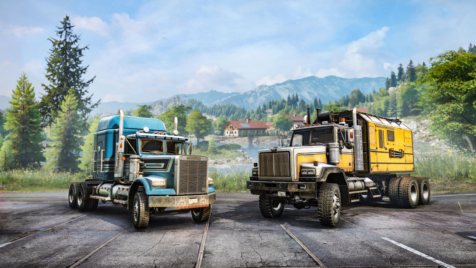 SnowRunner: Freightliner &amp; Western Star Dual Pack