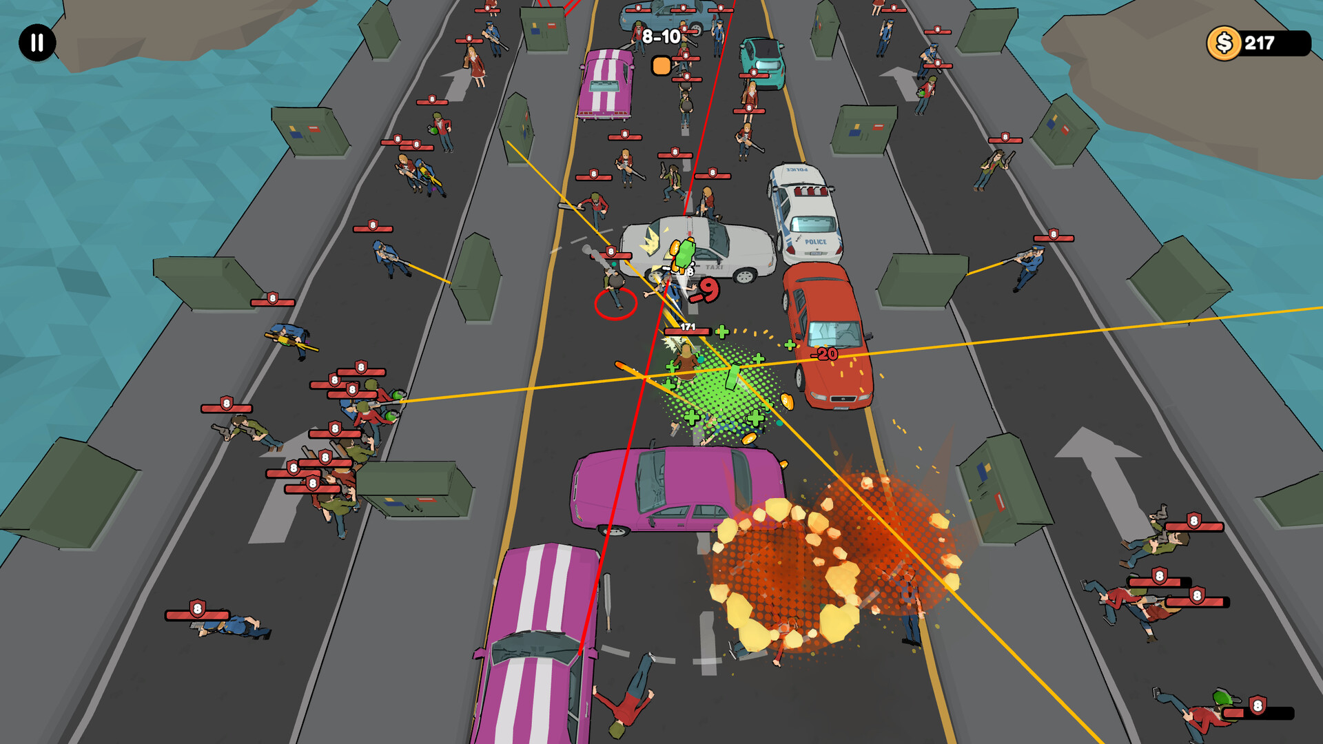 Just Move: Clean City Messy Battle