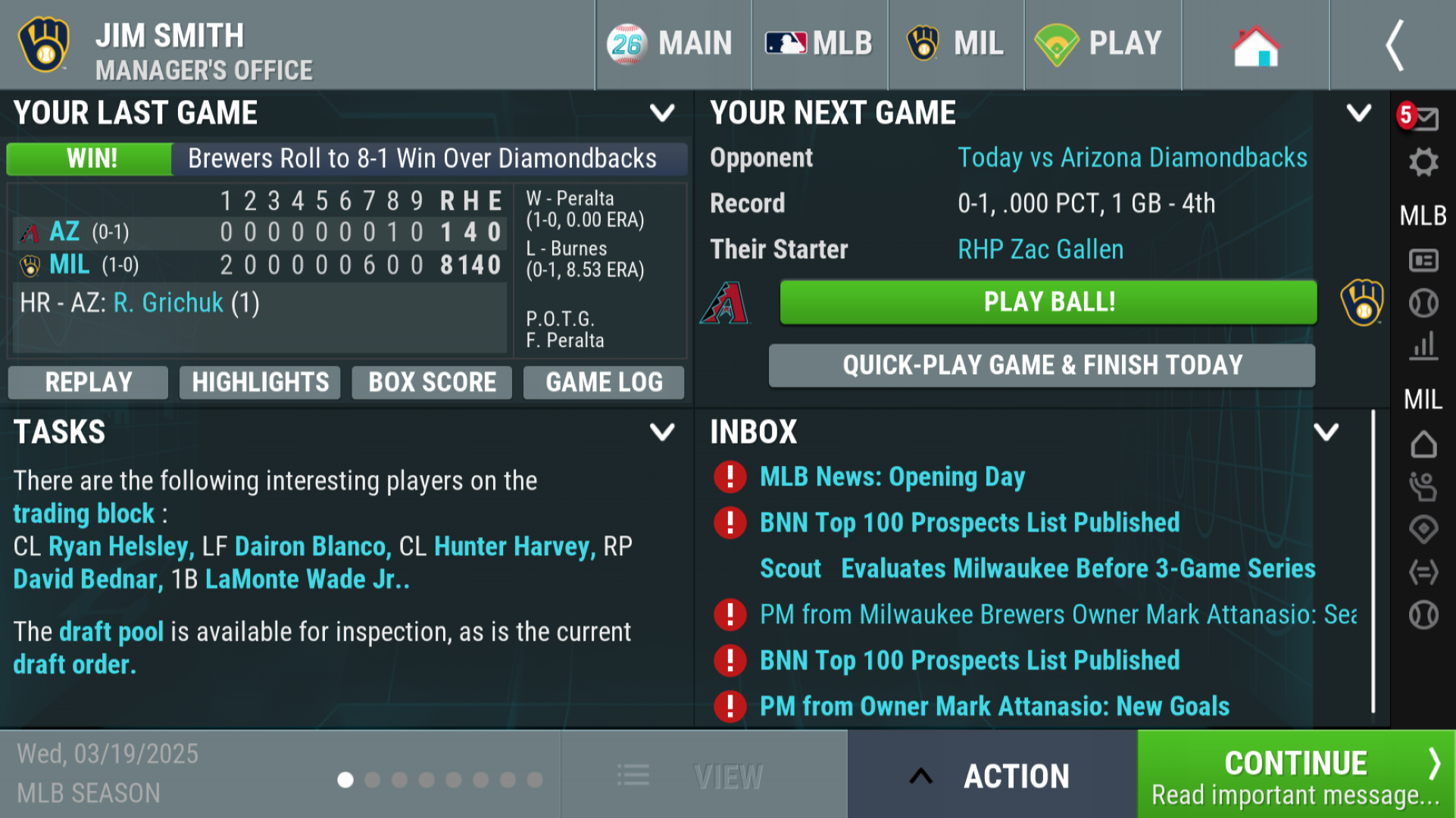 OOTP Baseball 26 Go!