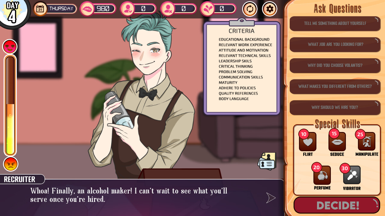 Horny Recruiter