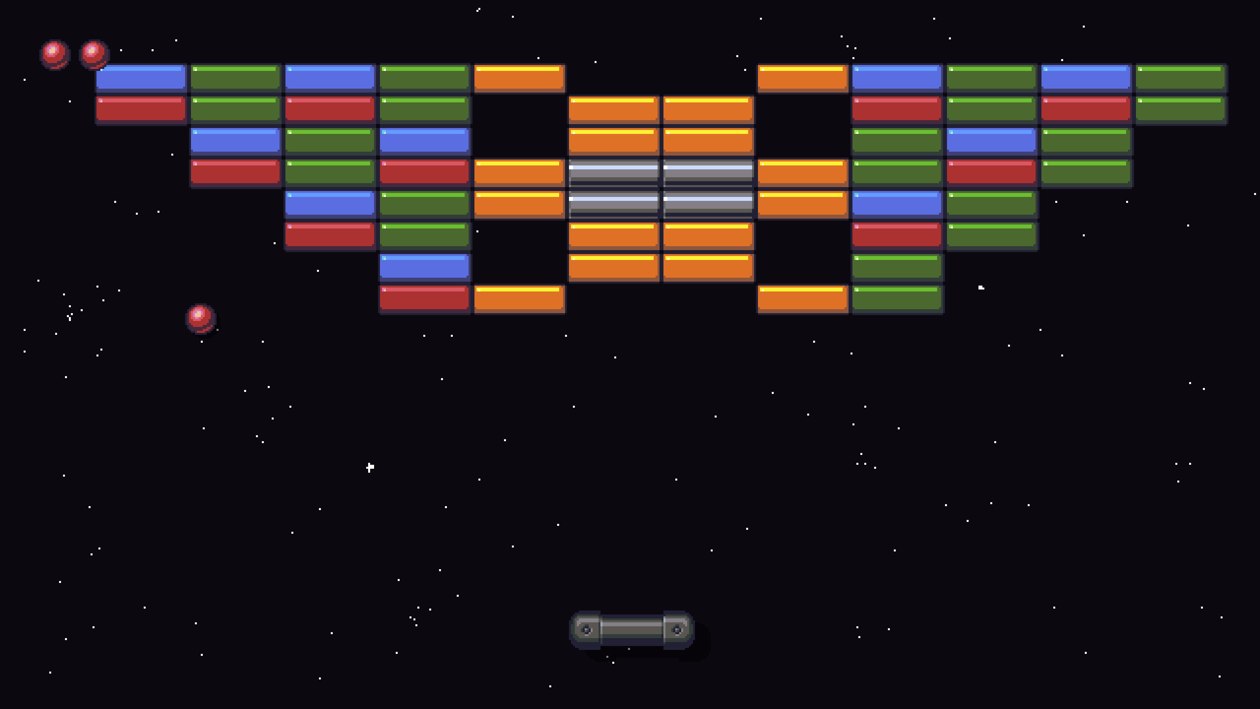 2D Brick Breaker Game Remastered