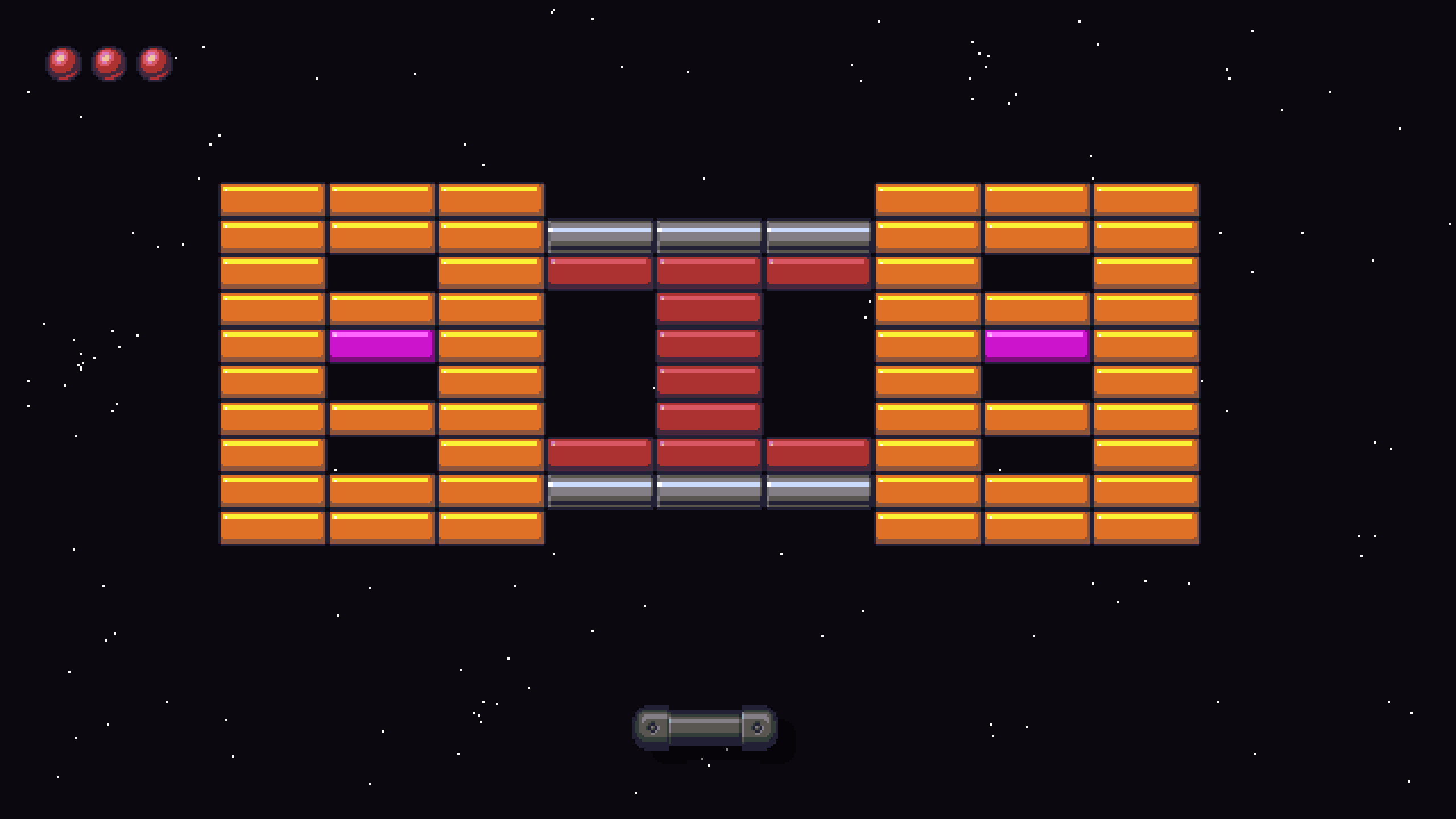 2D Brick Breaker Game Remastered