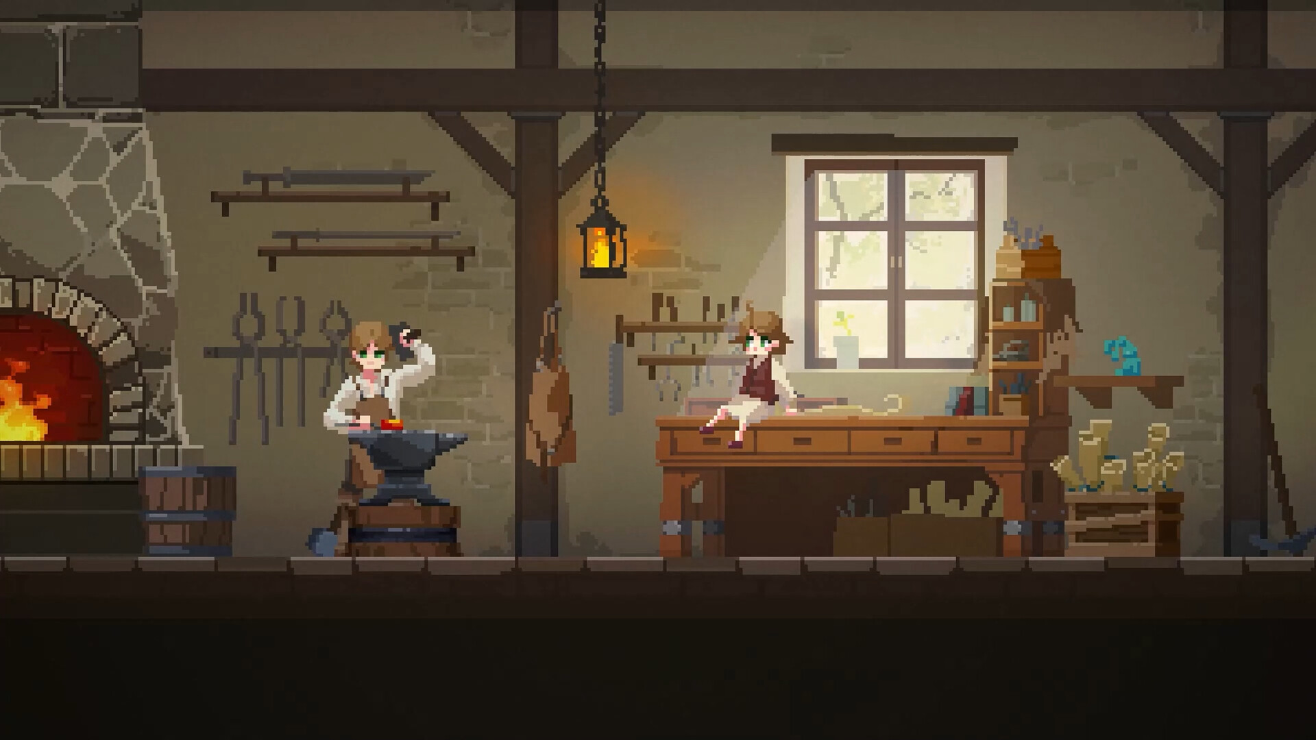 Tokatonton: One-Armed Blacksmith