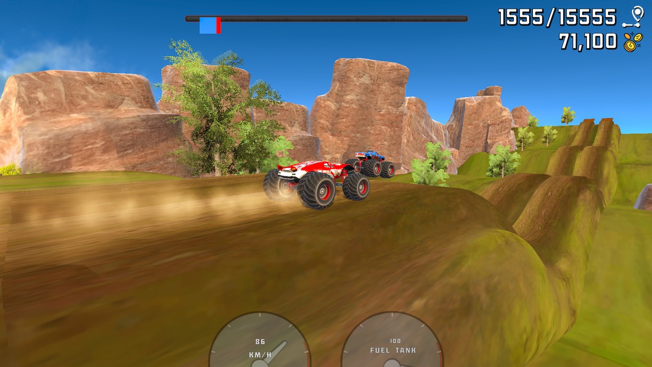 Monster Ramp Racing