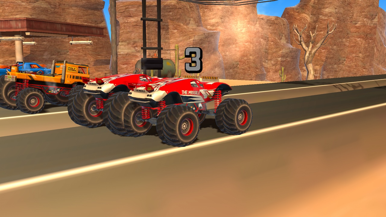 Monster Ramp Racing