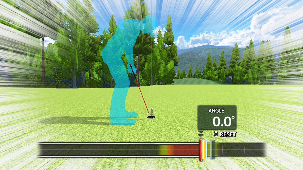 Golf Training at Home, Good Putt!