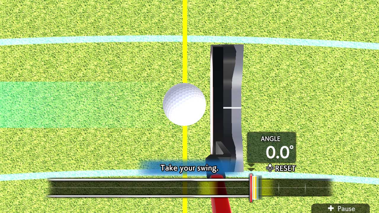 Golf Training at Home, Good Putt!