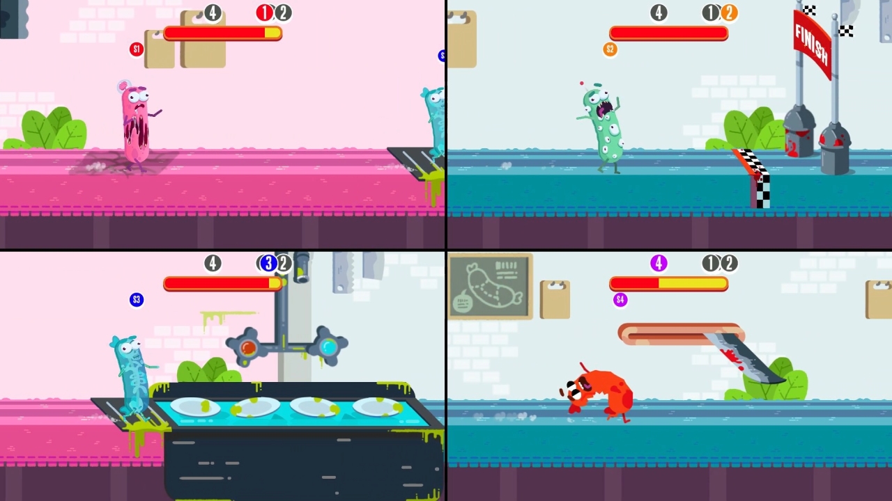 Run Sausage Run!: Bones Edition