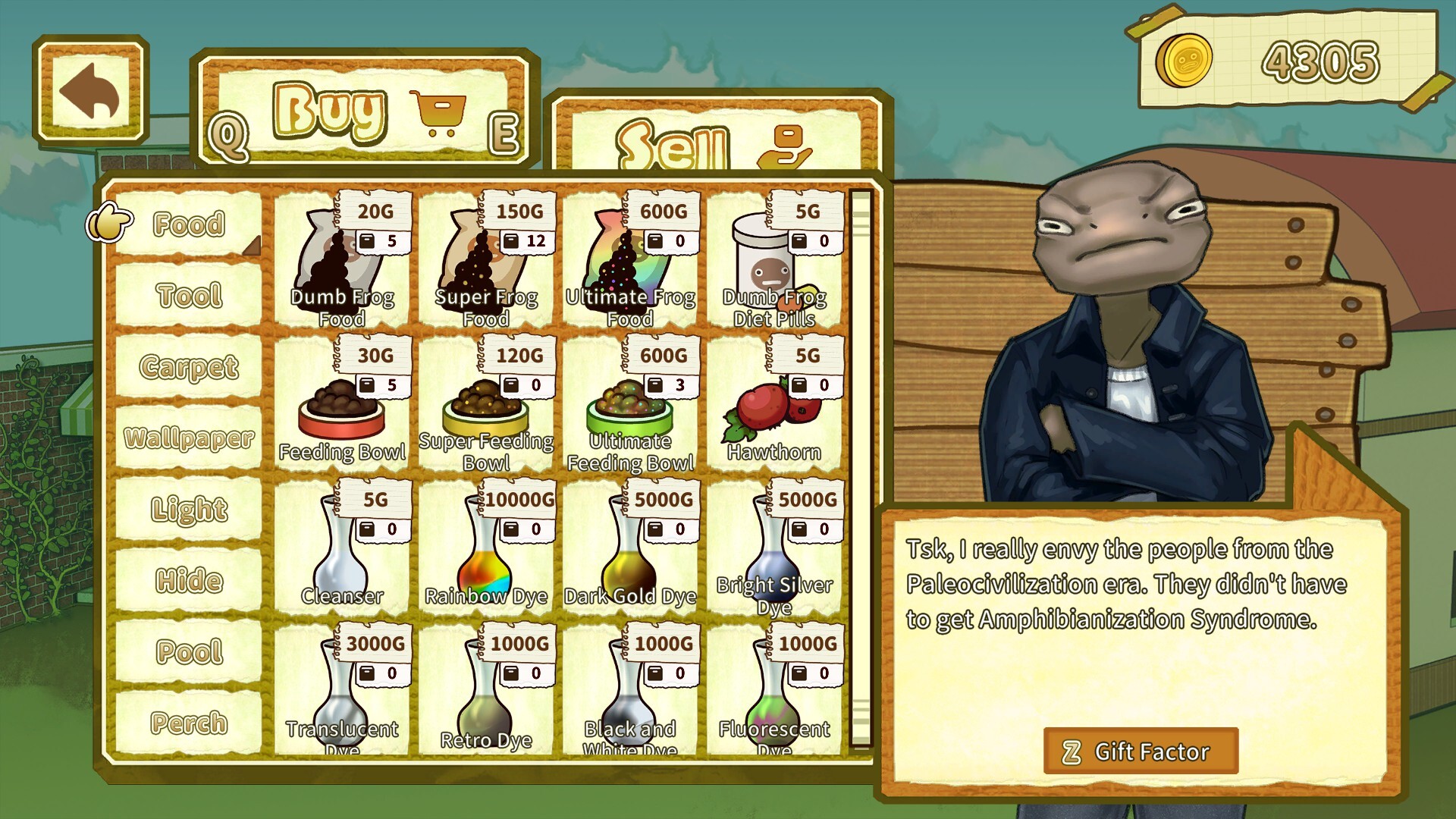 Plump! Dumb Frog Pond