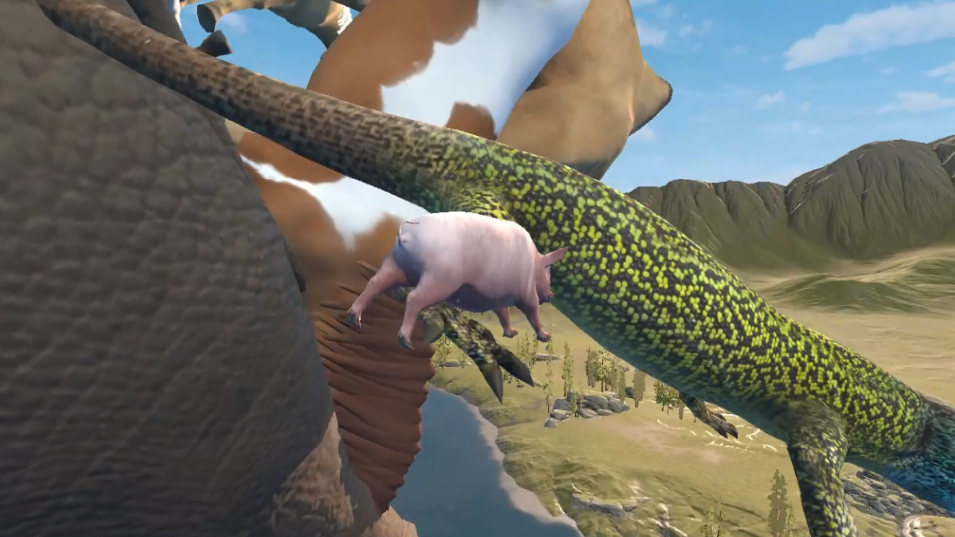 Hot Pig Jump!