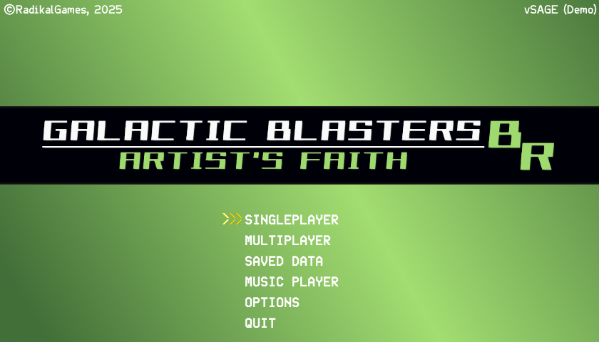 Galactic Blasters BR: Artist’s Faith