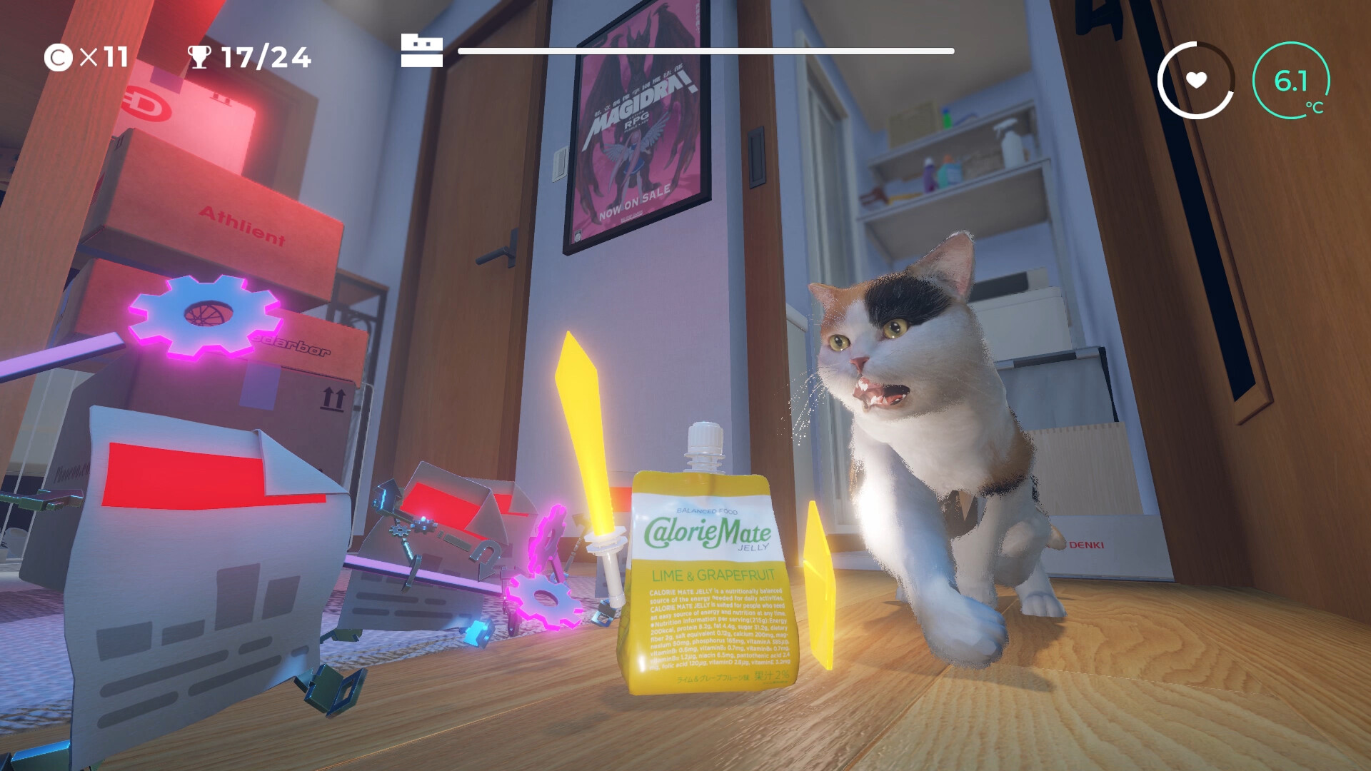 Balanced Food CalorieMate for Game Creators: Jelly Mission