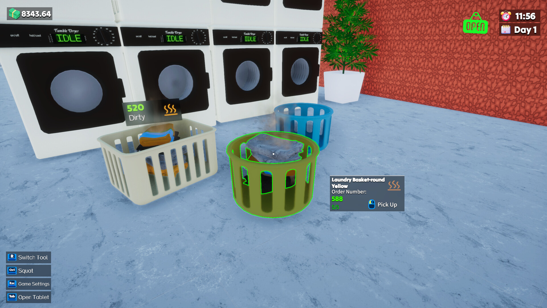 Laundry &amp; Supermarket Simulator