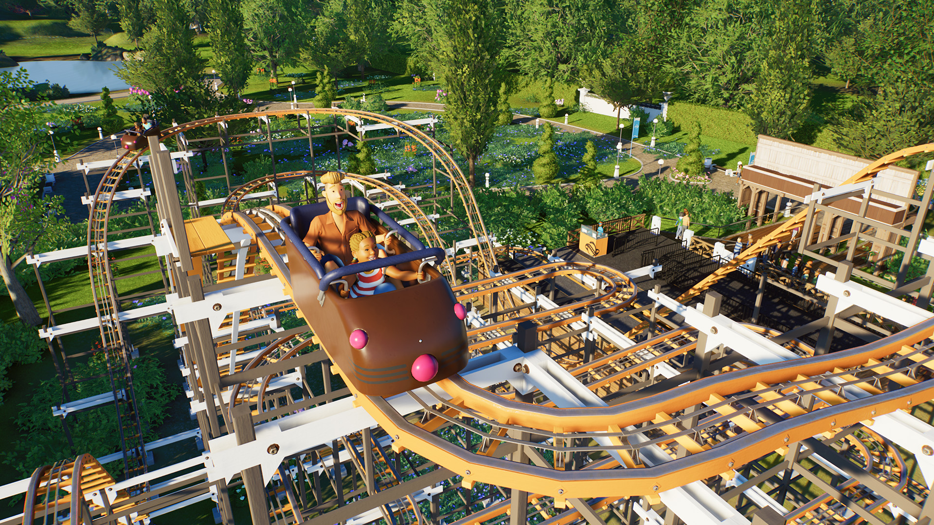 Planet Coaster 2: Vintage Funfair Ride Pack