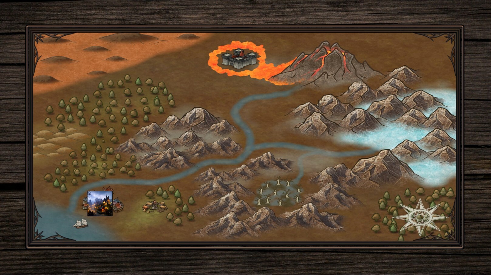 El Norte Salvaje, Juego De Cartas RPG