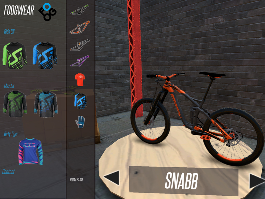 MTB Downhill Simulator
