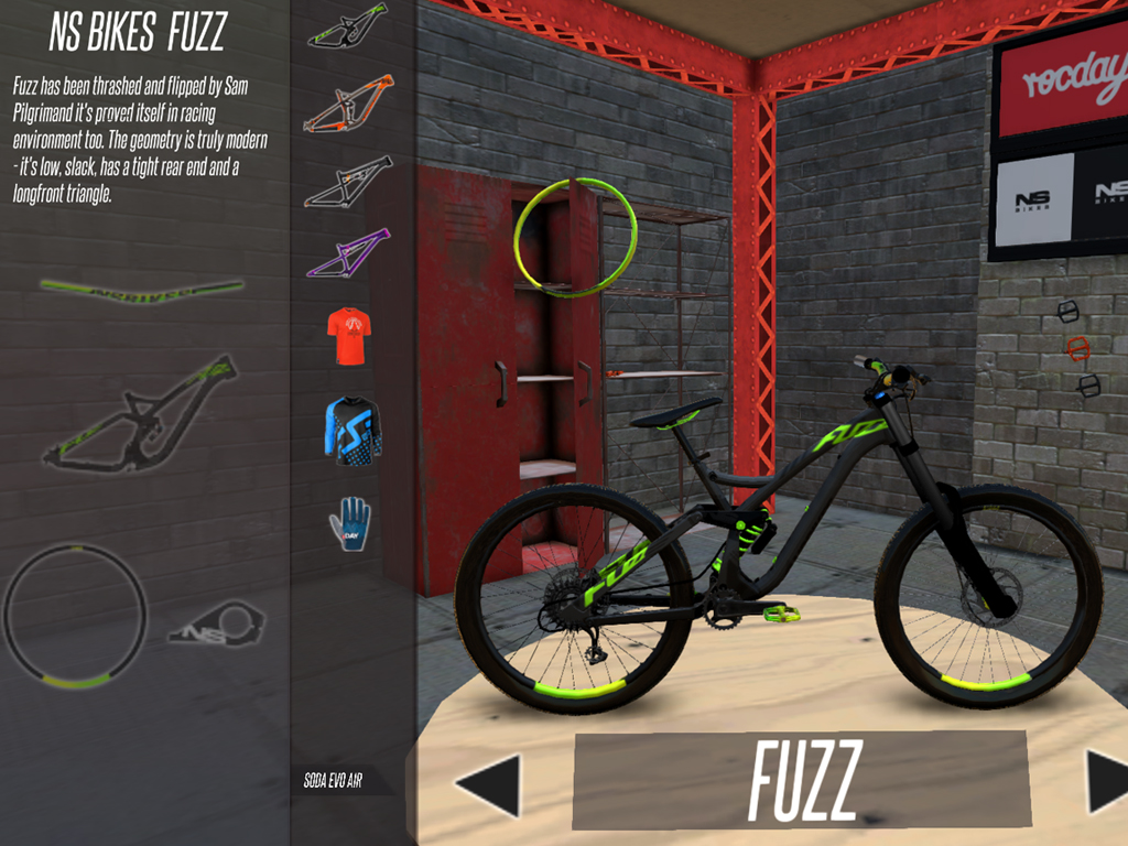 MTB Downhill Simulator