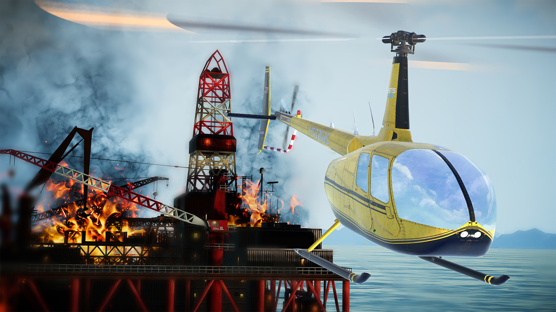 Helicopter Simulator 2025
